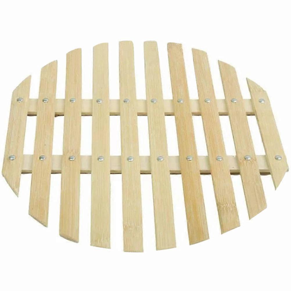 Small Bamboo Steamer Kitchenware Heat-Resistant Rivet Diameter 23.5cm Even Heating 1Pcs