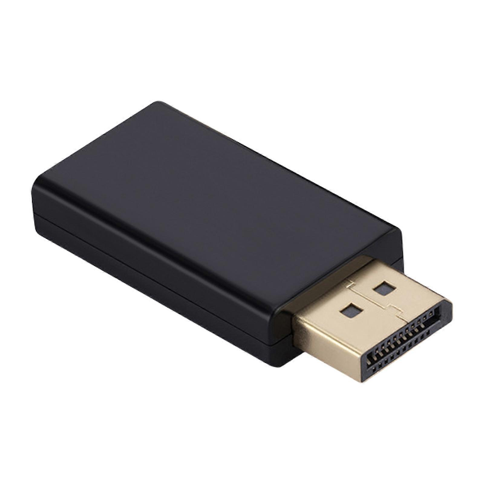 DisplayPort Adapters Supporting 4K UHD Resolution for Desktop HDTV Systems Computer Monitor TV Projectors Metal Housing