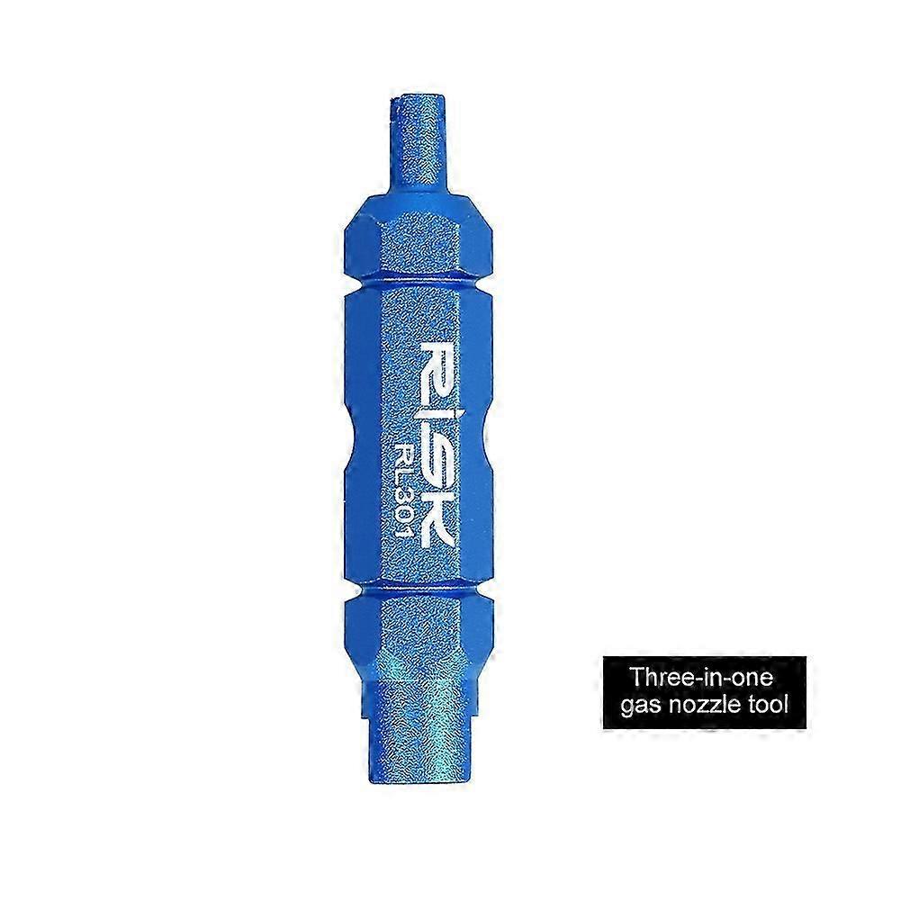 4-in-1/3-in-1 Bike Multifunctional Valve Core Remover Tool Wrench Spanner For Bicycle Valve Extender