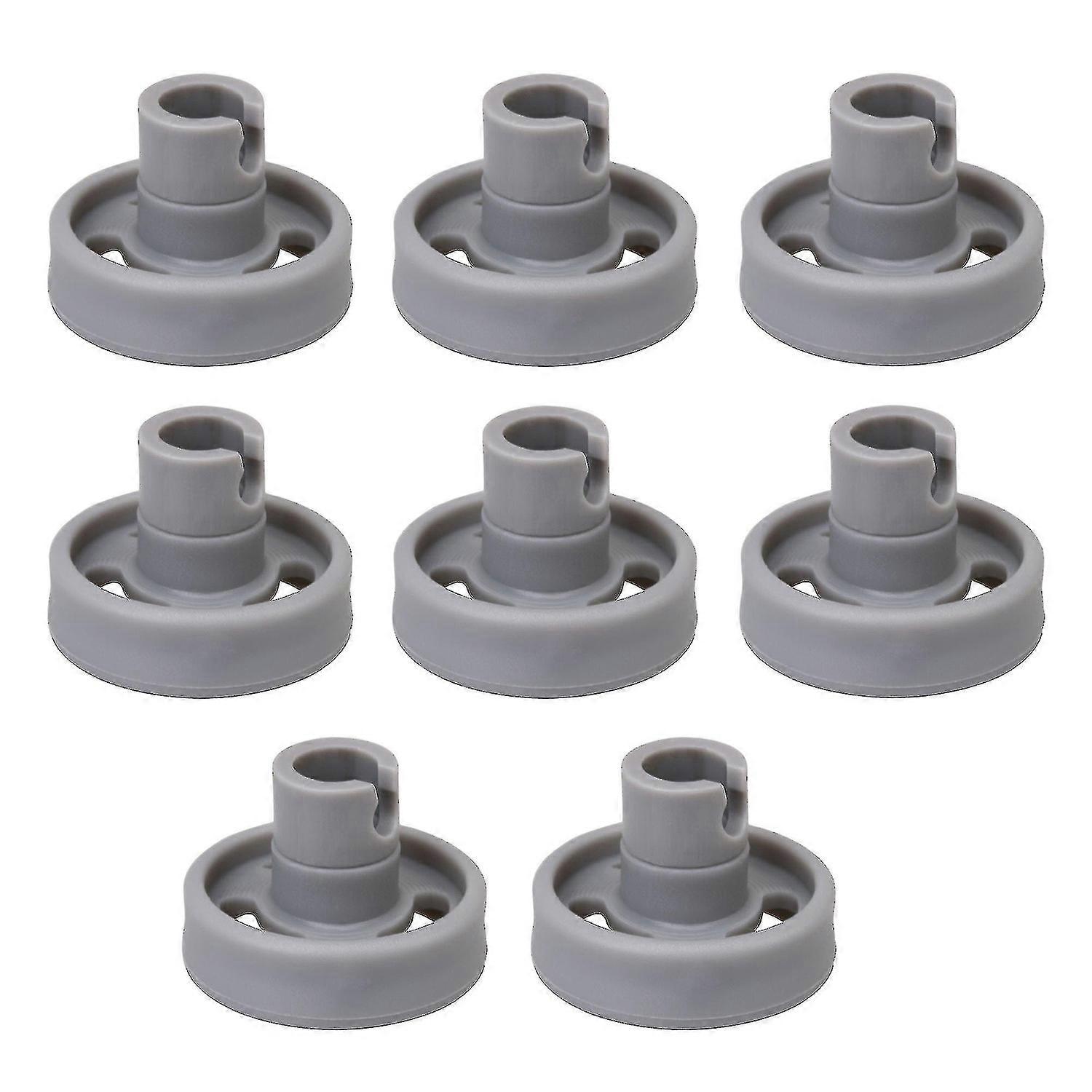 8 X Dishwasher Lower Rack Wheel and Stud Wd12x10231 Replacement Compatible with Ge