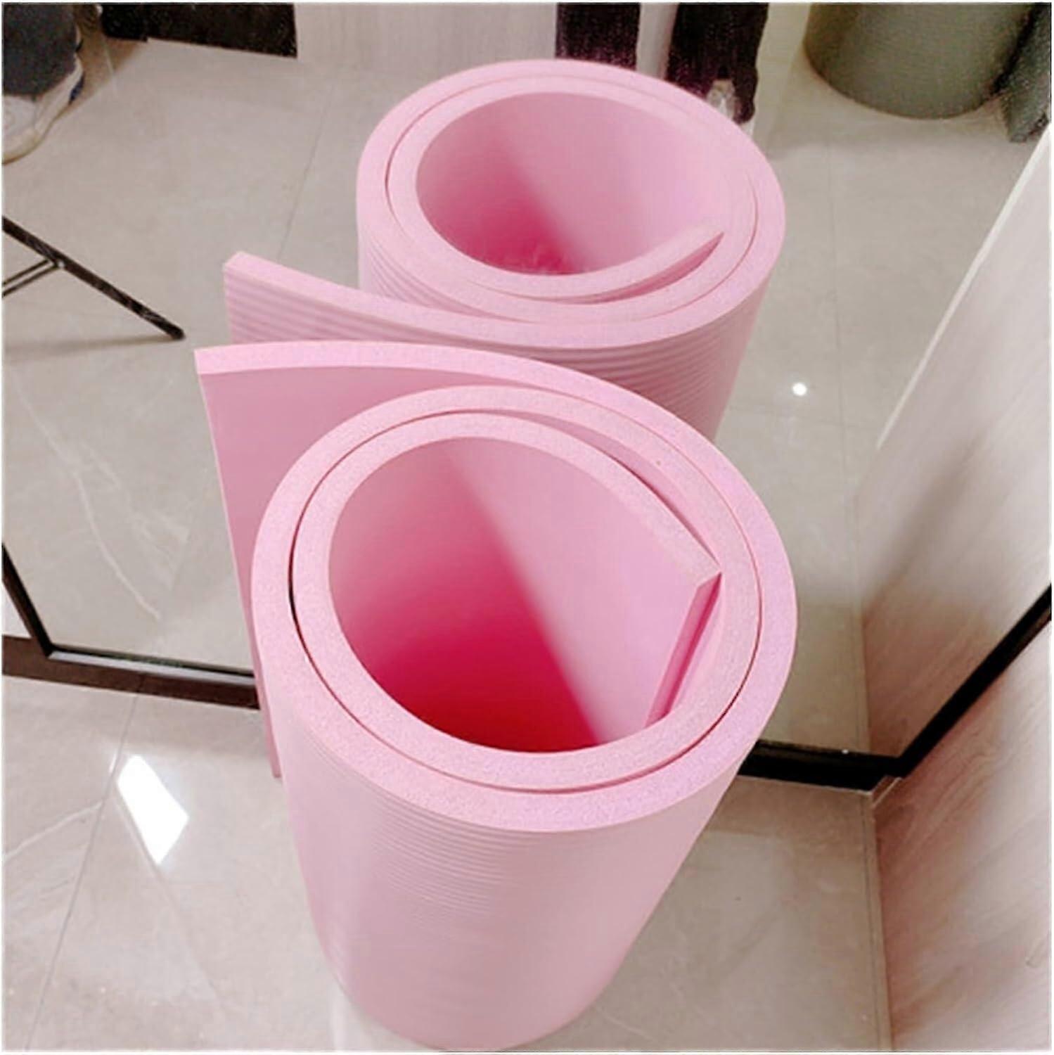 Garage Column Protector, SelfAdhesive Car Door Edge Guard, AntiCollision Bumper Padding, Pink1cm0.8x5m