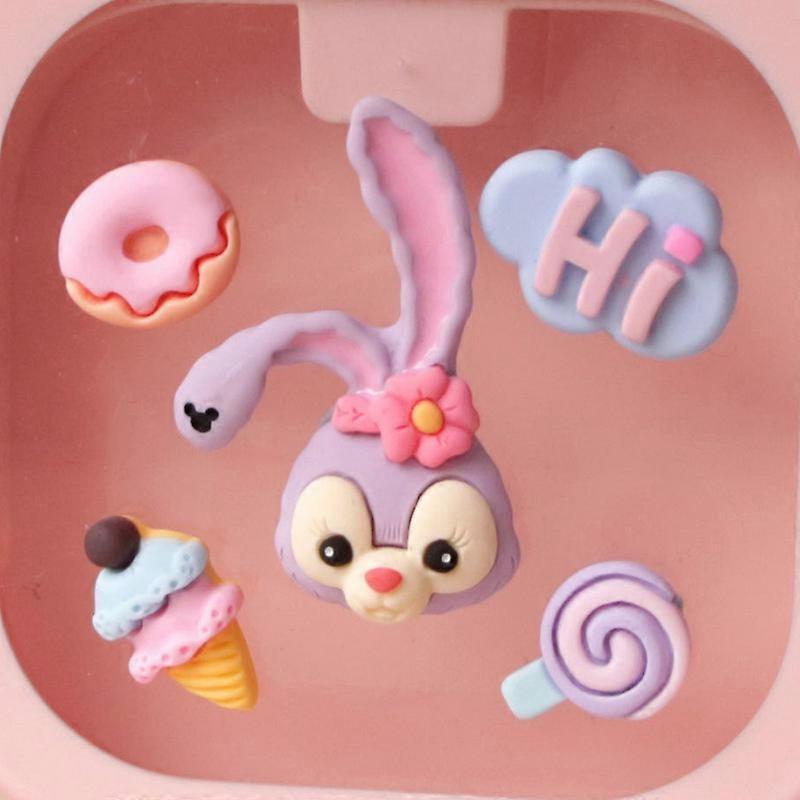 Retainer Storage Box Portable Lightweight Cartoon Cute Multifunctional Denture Retainer Case Type 3