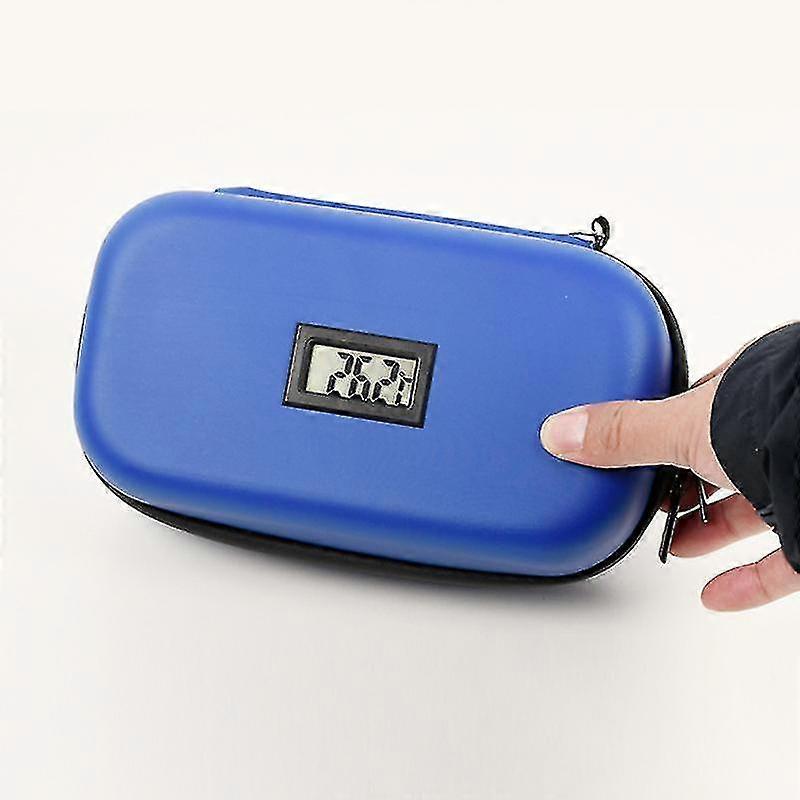 2024 Insulin Cooler move around Case With Temperature icing Packs Medicine Cool Bag