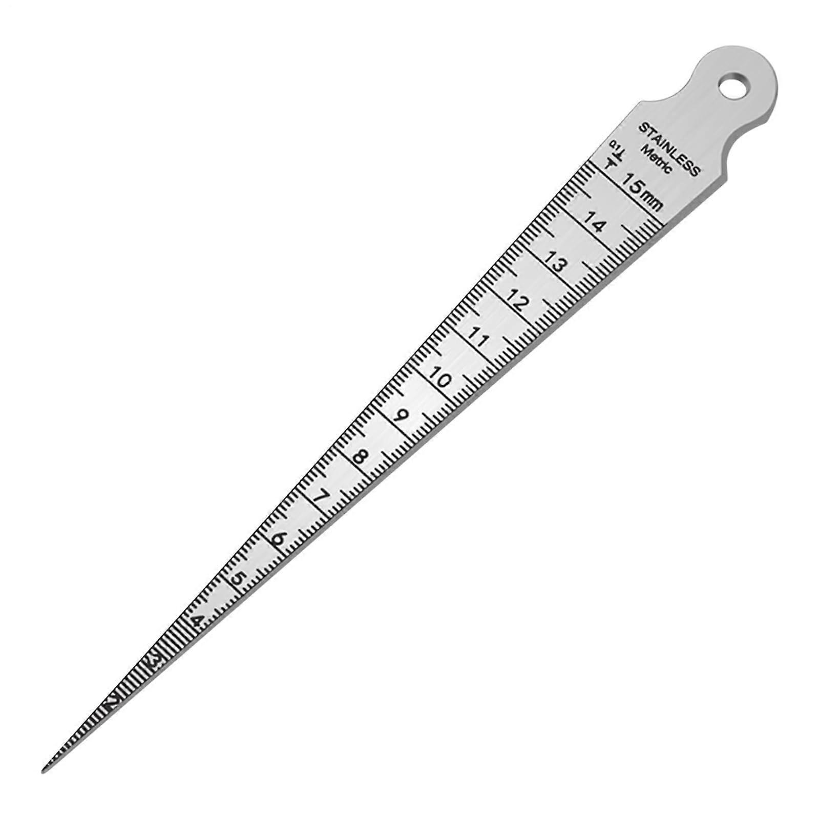 Gap gauge Precision wedge gap feeler gauges Measuring tools made of stainless steel set with clear scales for metalworking
