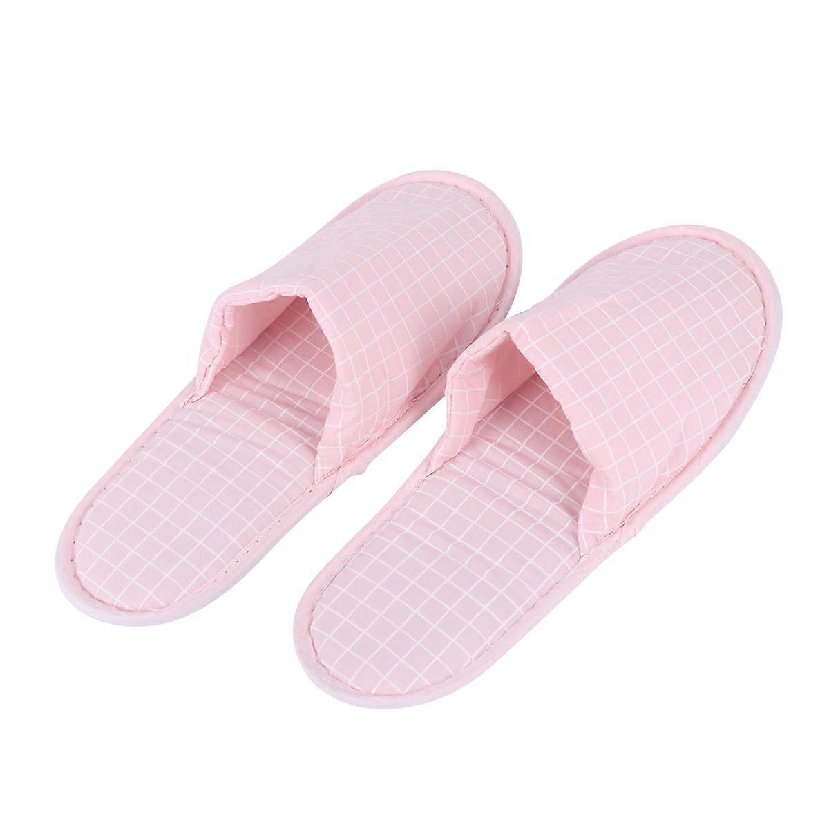 Travel Foldable Slippers Disposable Non- 29x7.5cm Elastic Sole 1 Pair