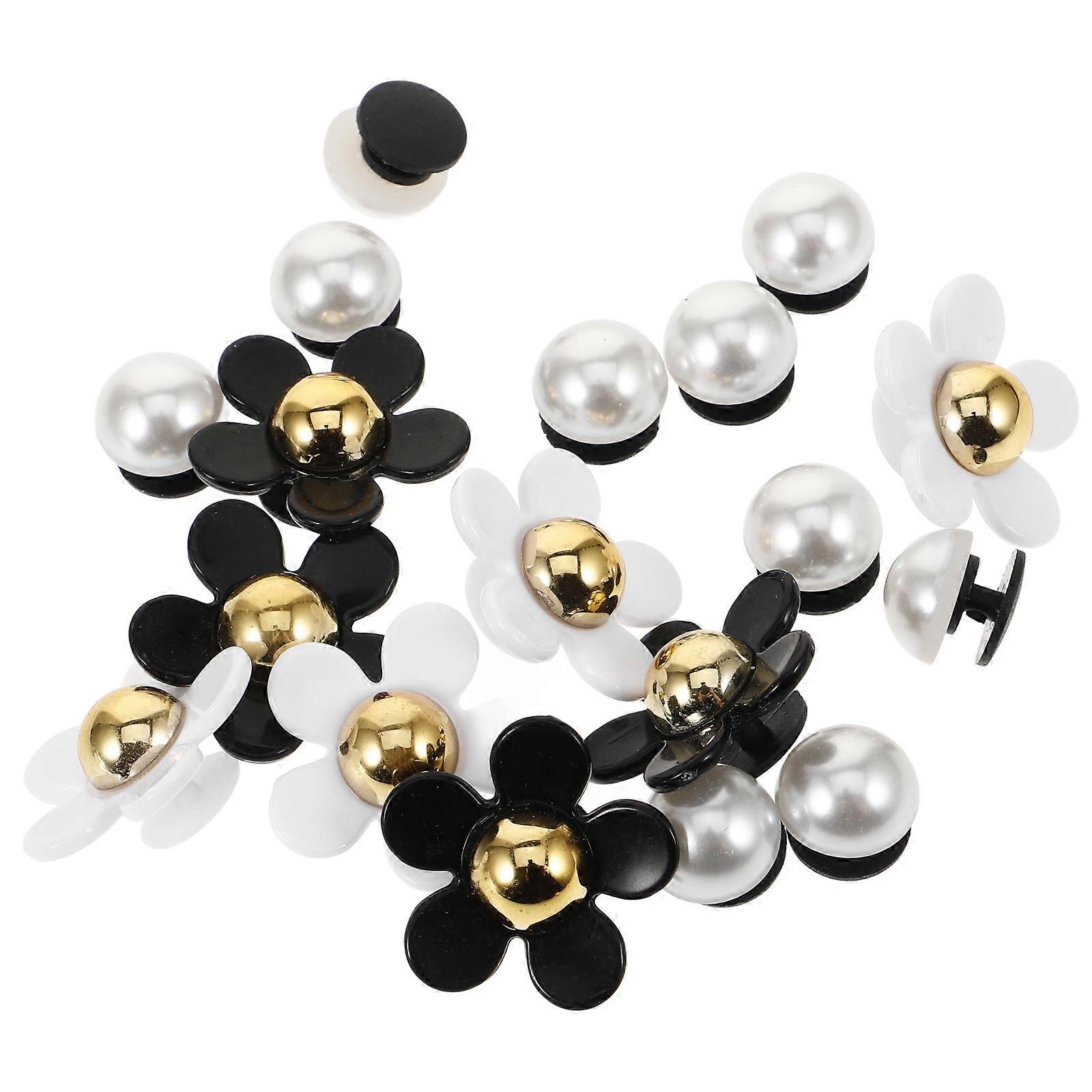 Flower Shoe Clips 1 Set Elegant Accessories For Women Birthday Five-Petal Flower DIY Decorative Transform Shoes
