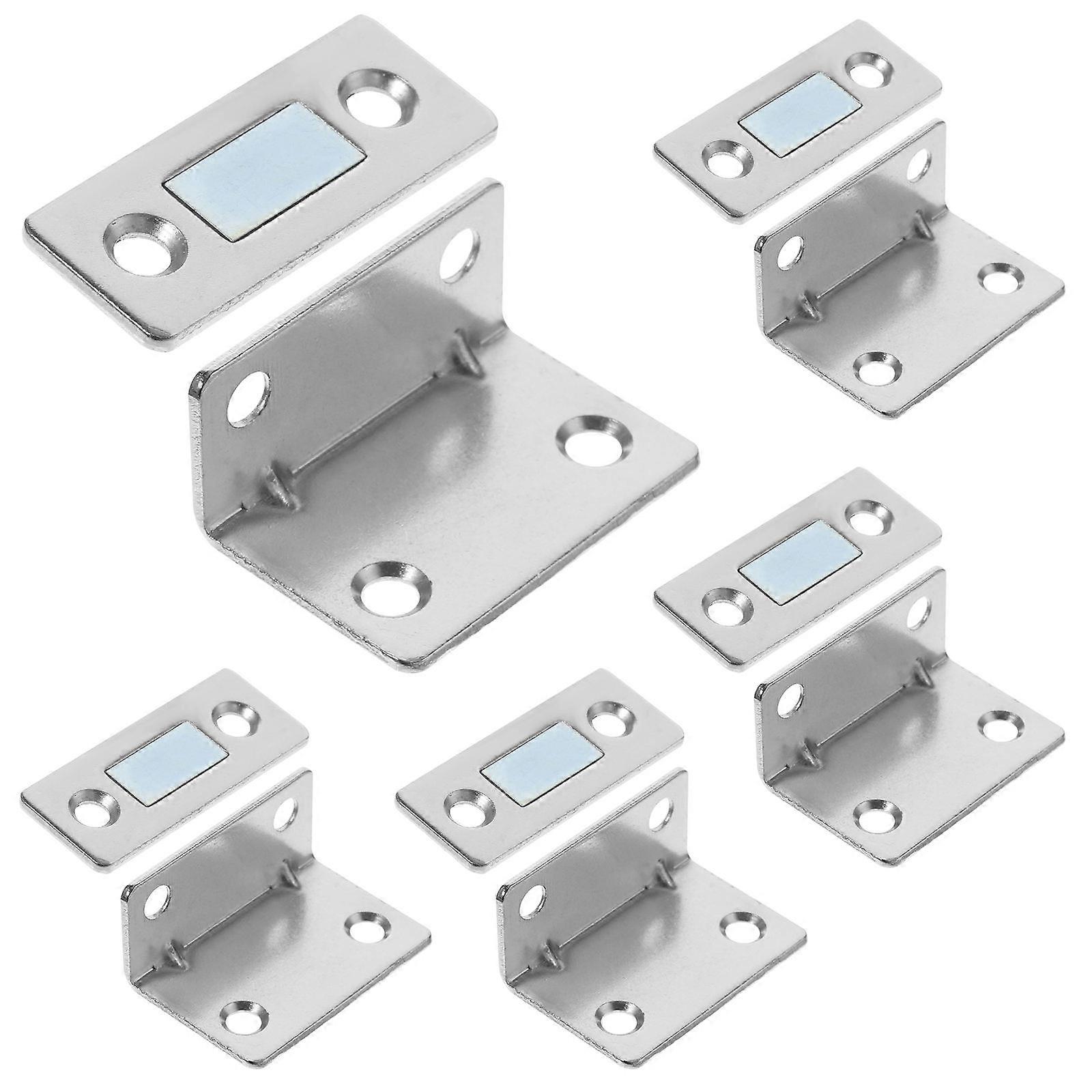 The **"5 Sets Shaped Magnetic Cabinet Door Catch With Adhesive Tape Durable Plated Magnet Latches For RV and Storage Cabinets Easy No Drill