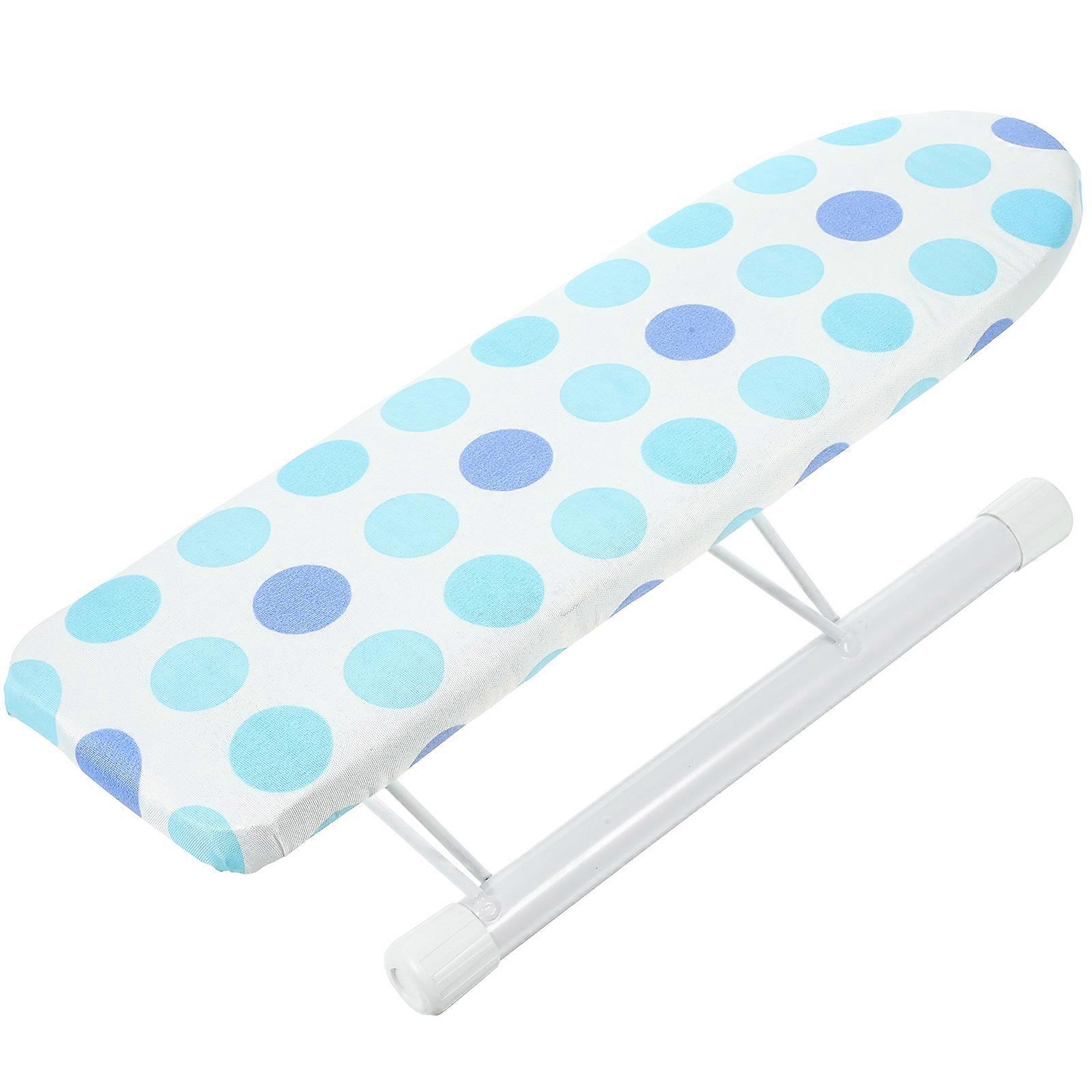 Compact Folding Ironing Board with Thickened Steel Support and Cotton Cover – Portable Space Saving Laundry Accessory for Home Use and Housewarming