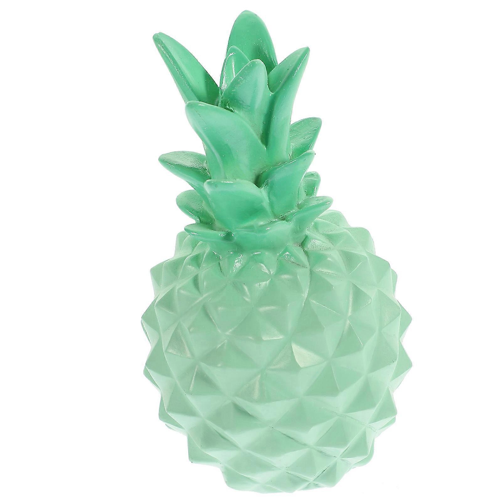 Pineapple Decoration Resin Craft Nordic Style Pineapple Statue Table Centerpiece