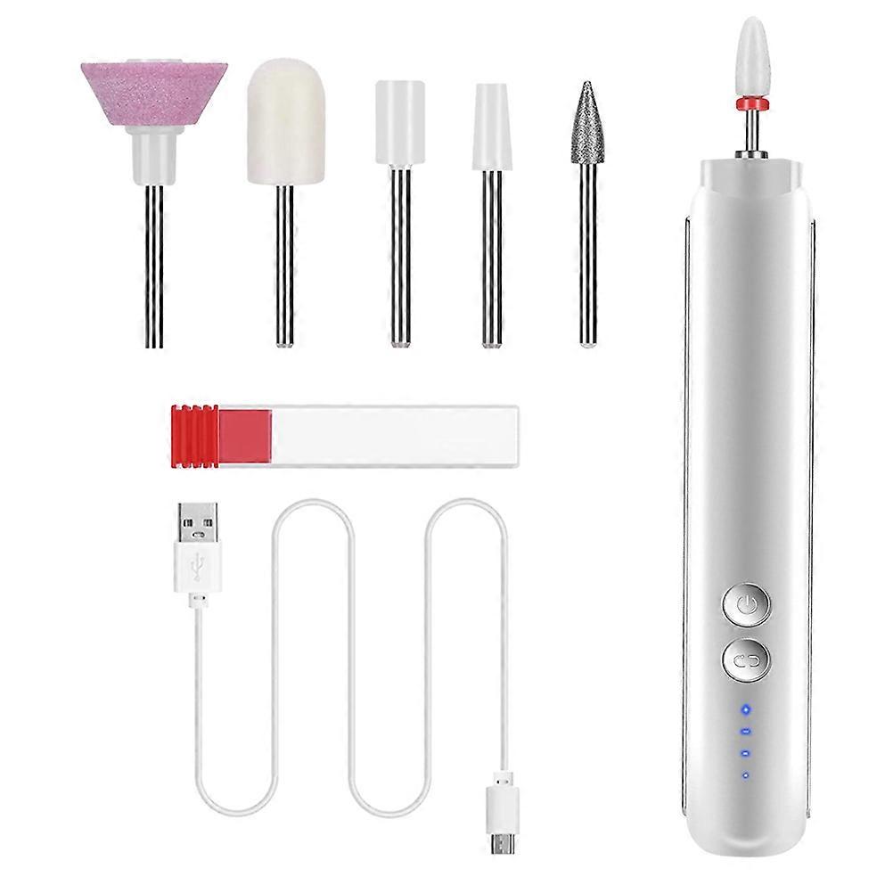 Electric Nail Polisher Kit For Nail Grinder Beauty Enthusiasts Practical Design Suitable For Professional Salon Use 1 Set