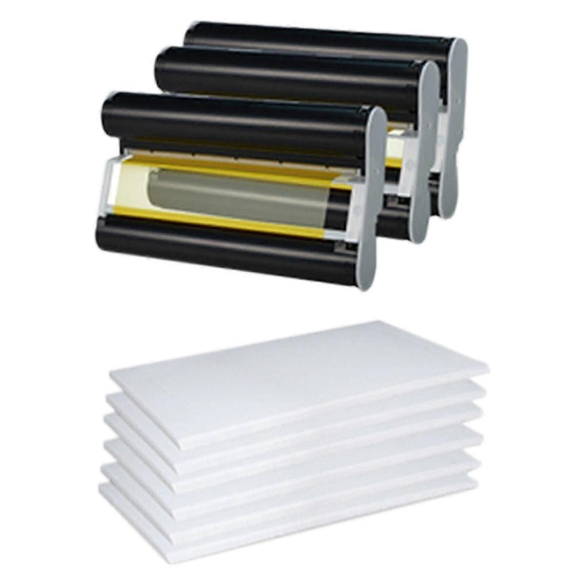 Compatible for Canon Selphy CP1300 Ink and Paper Set