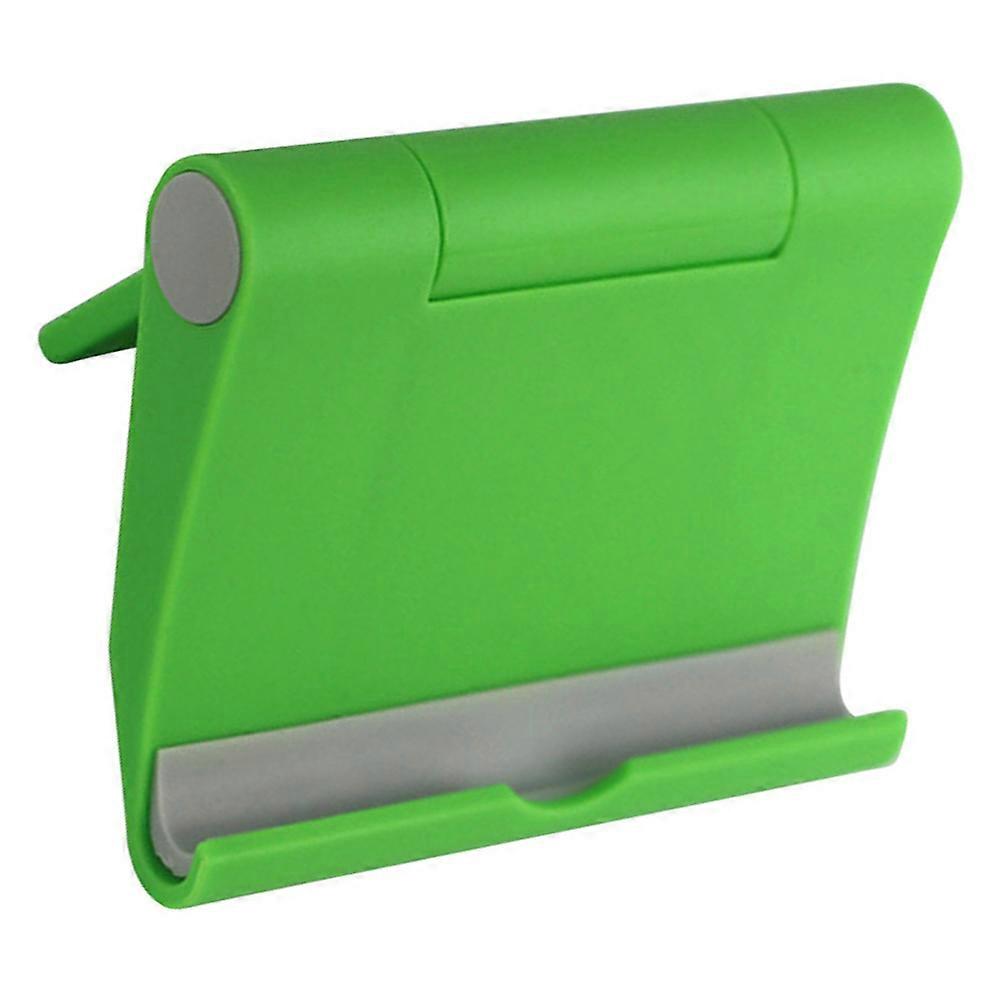 Universal Phone Stand for Holding Devices Securely at Comfortable Angle Green ABS 6.5 Inches