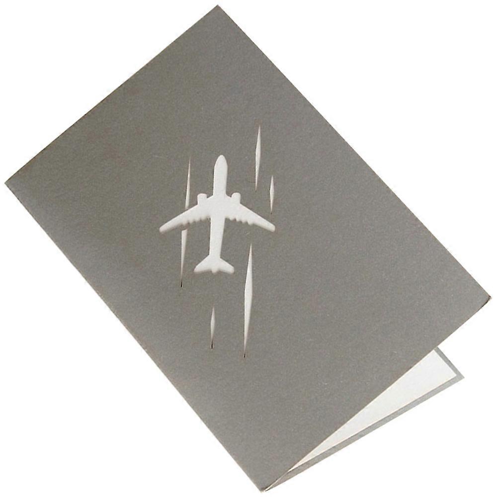 3D Aircraft Birthday Blessing Handcraft Greeting Creative Up for Birthday