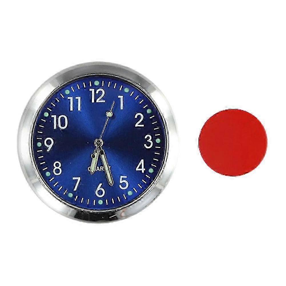 Waterproof Mini Quartz Clock for Car Dashboard with Electronic Time Display Edition 0801