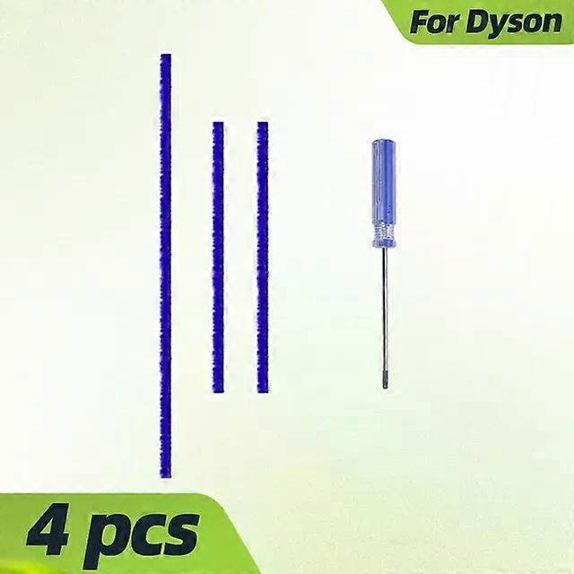 Replacement Accessories Parts Soft Plush Strips tube hose Fit For Dyson V6 V7 V8 V10 V11 V15 Vacuum Cleaner Soft Roller brush Head