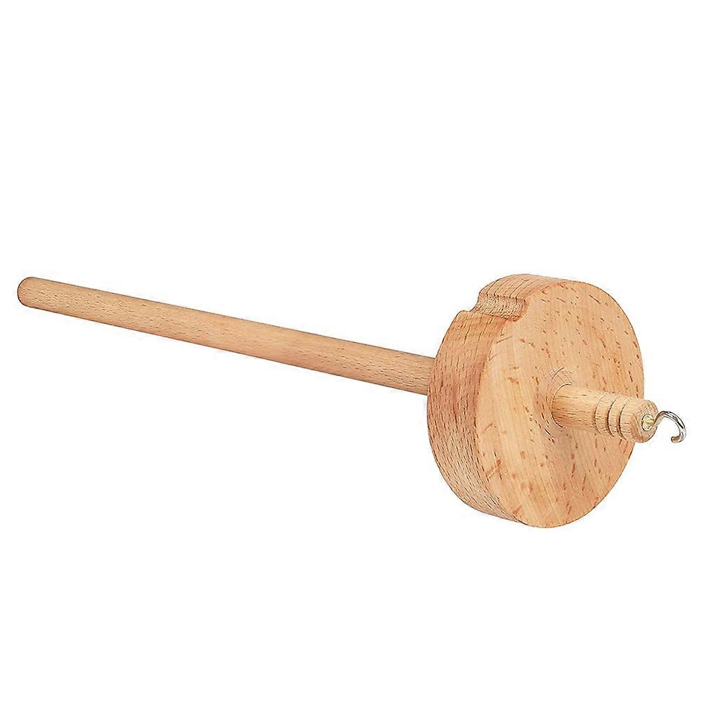 Sewing Thread Spool Storage Rack Decorative Wooden Thread Holder Ideal For Craft Projects Light Yellow 32.5X7cm 1Pcs