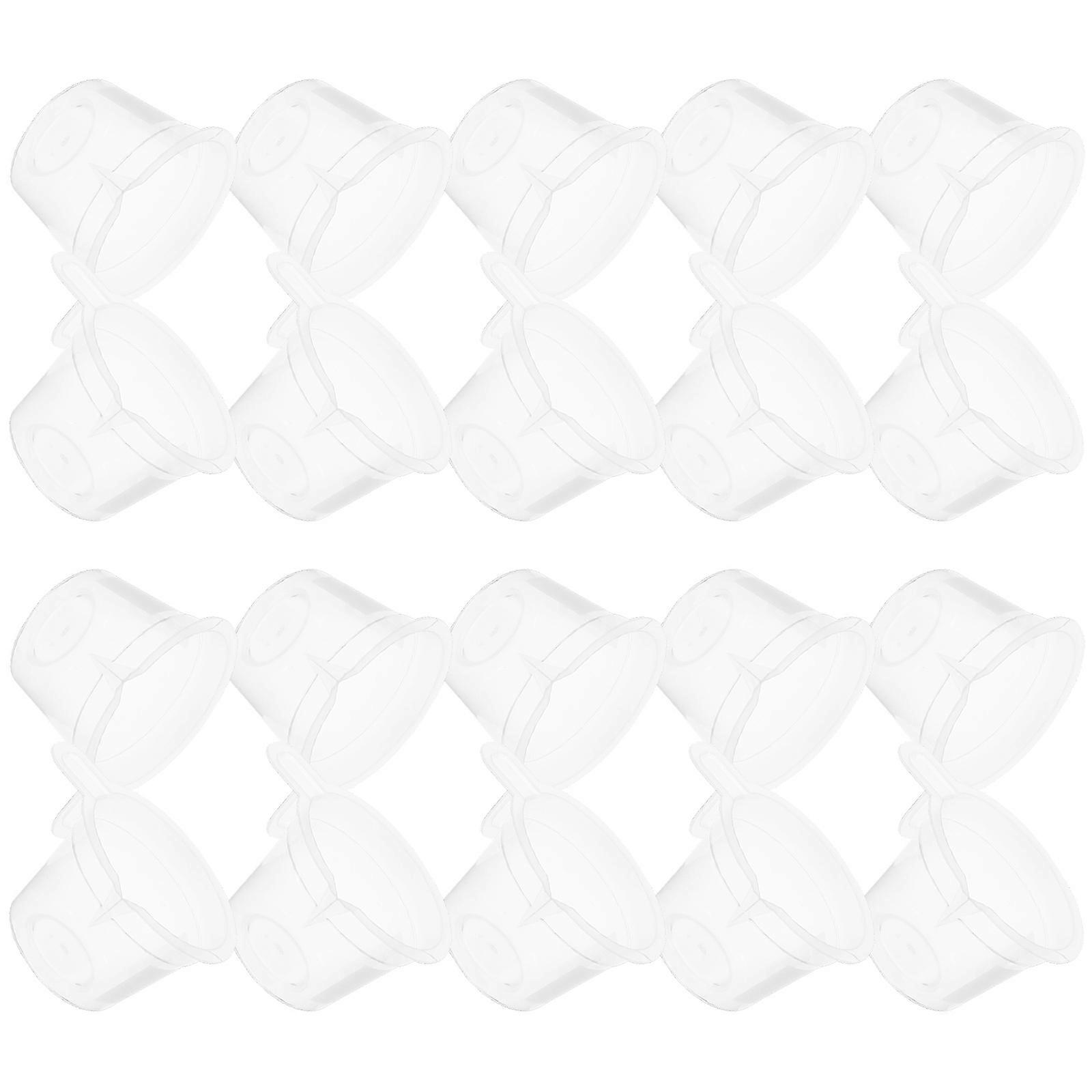 20pcs Transparent Plastic Epoxy Resin Mixing Cups for Art and DIY Projects Durable and Reusable