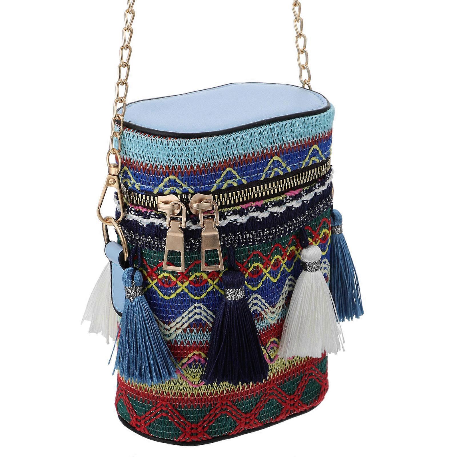 Bucket Bags For Women Trendy 1Pack Fashion Cylinder Bag Multi Color Ideal For Daily Use And Traveling