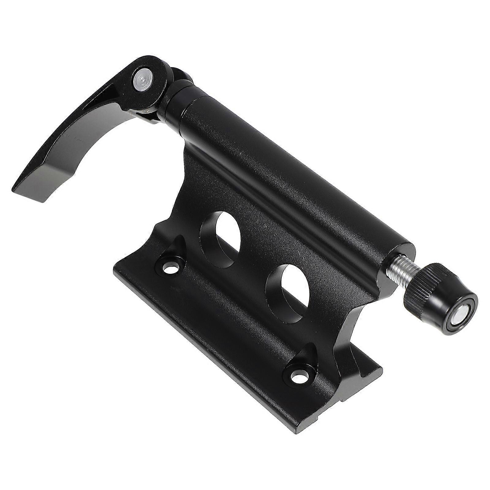 Bike Fork Mount Holder for Mountain Bike Use Made of Aluminum Alloy Black Color 1pc
