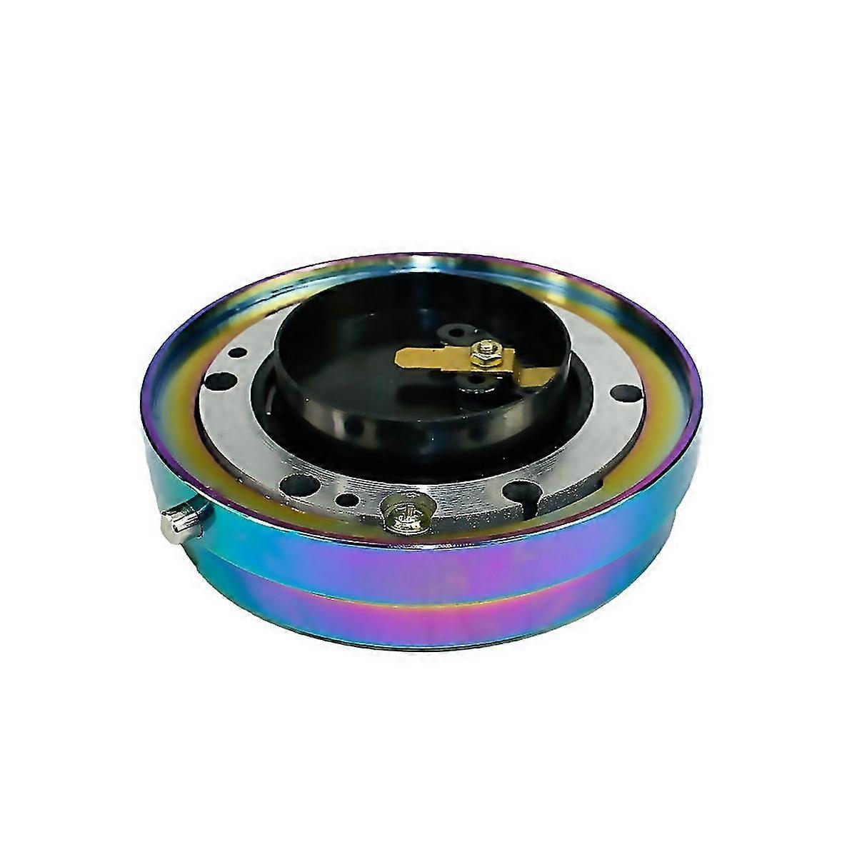 For universal car auto racing thin version steering wheel quick release hub adapter snap off kit Sil