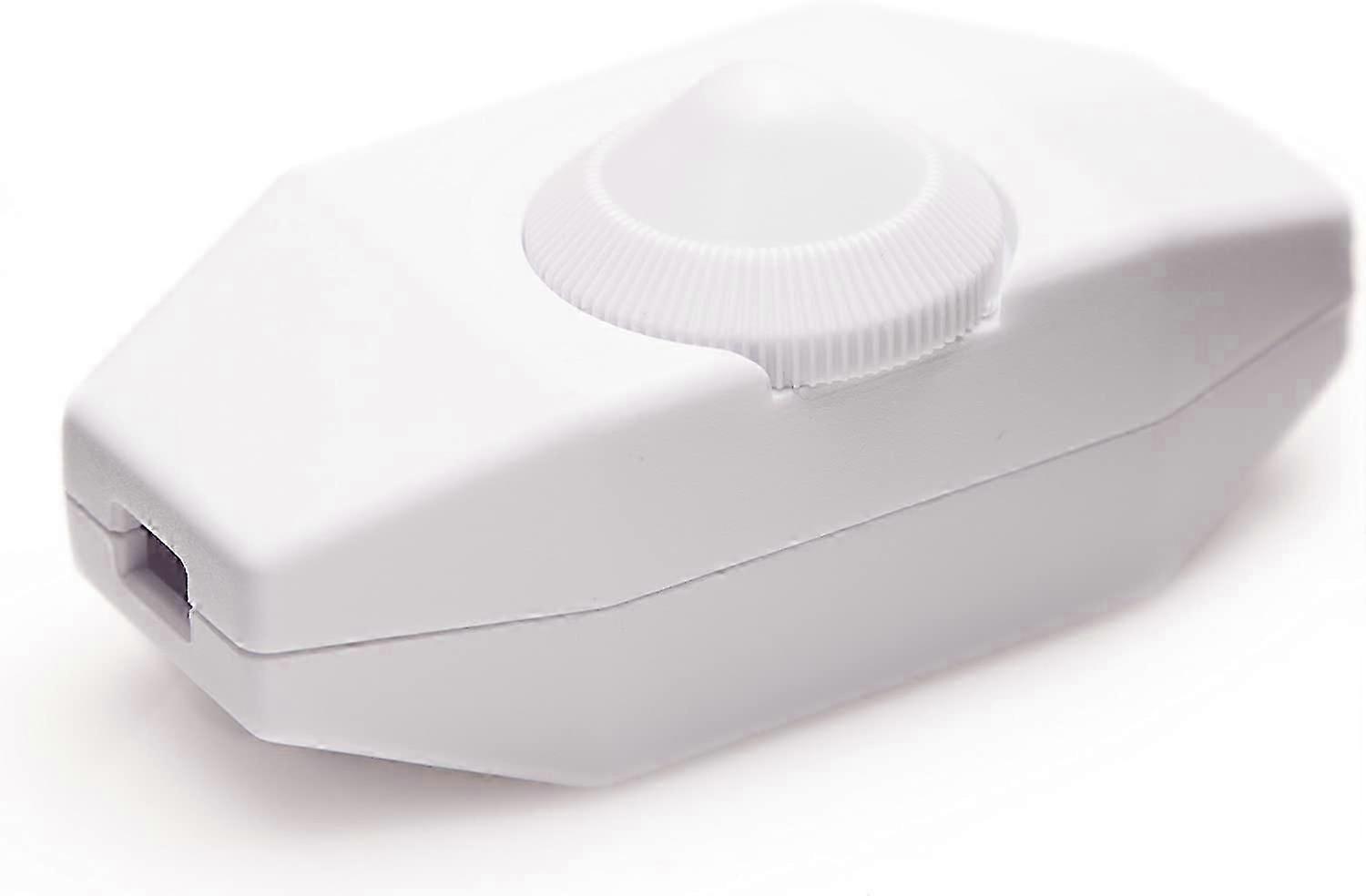Dimmer de luz, interruptor rotativo com 220-230V branco, botão de pressão para LED regulável