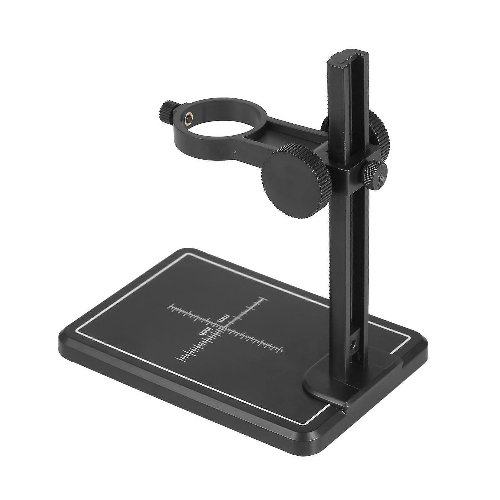 Mini Digital Microscope Stand Magnifier Camera Up and Down Adjustable Stand Holder Universal Support Bracket Large Base with Scales for Digital Micro