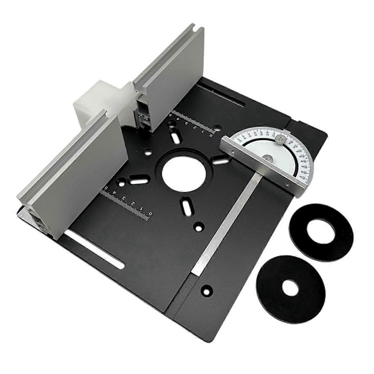 Set of 3 Router Table Insert Plate Wood Milling Flip Board