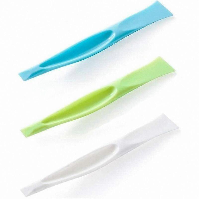 Multi-Function Kitchen Cleaning Scraper  Durable Plastic Grill Scraper, Can Opener, Sticker Remover, Gum Cleaner, Bottle Opener  3 Pack
