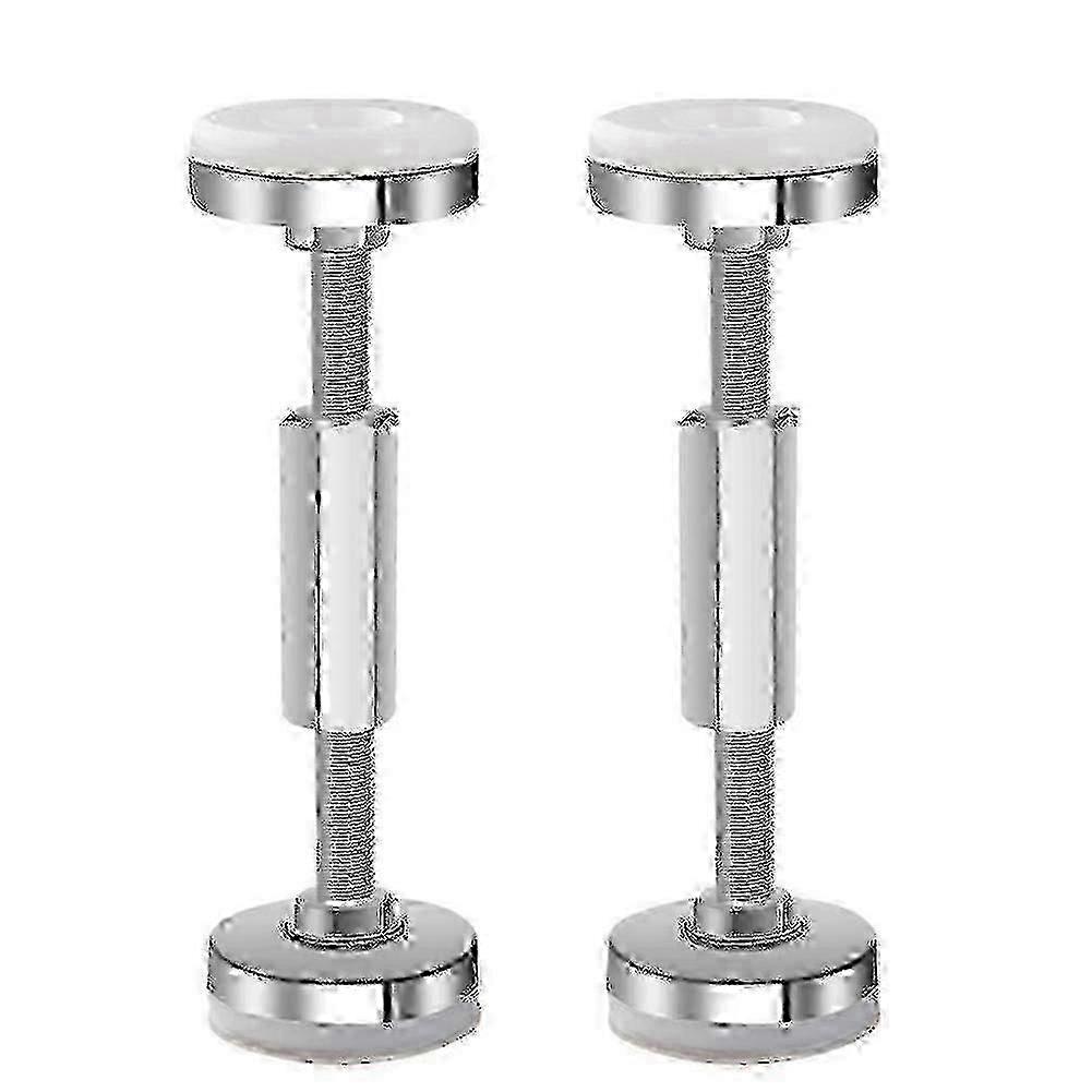 2pcs Adjustable Anti-Shake Bed Frame Wall Support Brackets for Stable Furniture Mounting