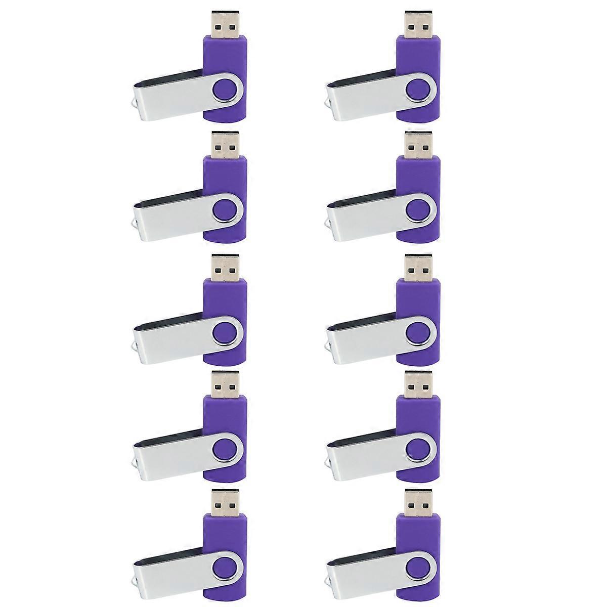 10X Rotating USB 2.0 128MB Flash Drive Memory Stick Storage U Disk