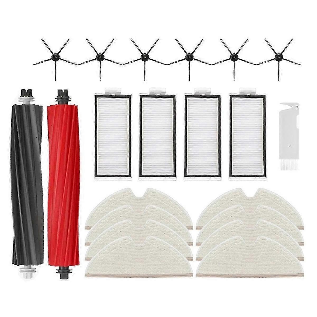 Suitable for Roborock Q8 Max, Q8 Max+, Q5 Pro, Q5 Pro+ Robot Vacuum Side Brush, HEPA Filter, Mop Pad
