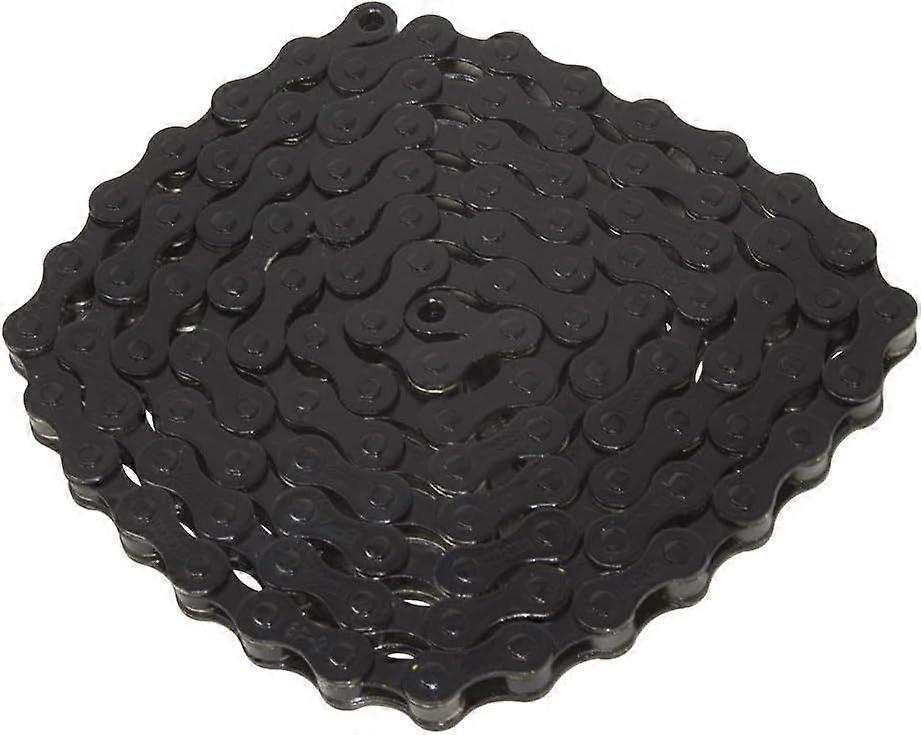 Single Speed 1/2 X 1/8 X 112 Link Bicycle Chain Black