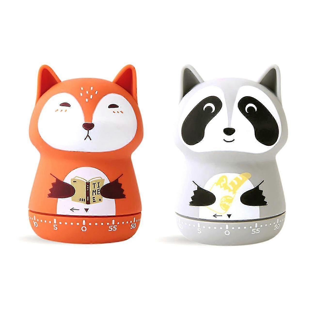 Kitchen timer, 60 animal shapes, 70dB alarm clock for multiple scenarios