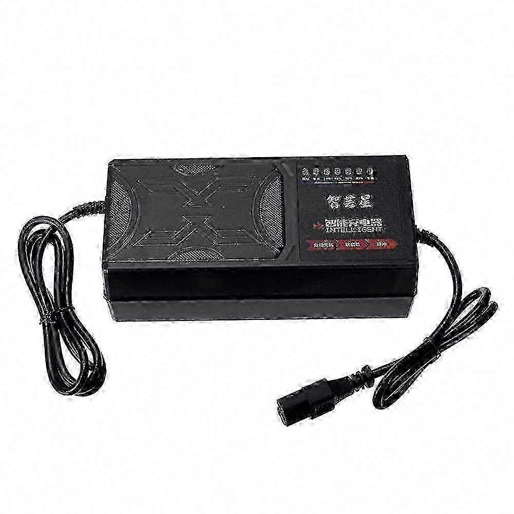 60V 50Ah Electric Vehicle Charger with 7-Light Display, Power Display, Current Leakage Protection, Full Pulse Charging