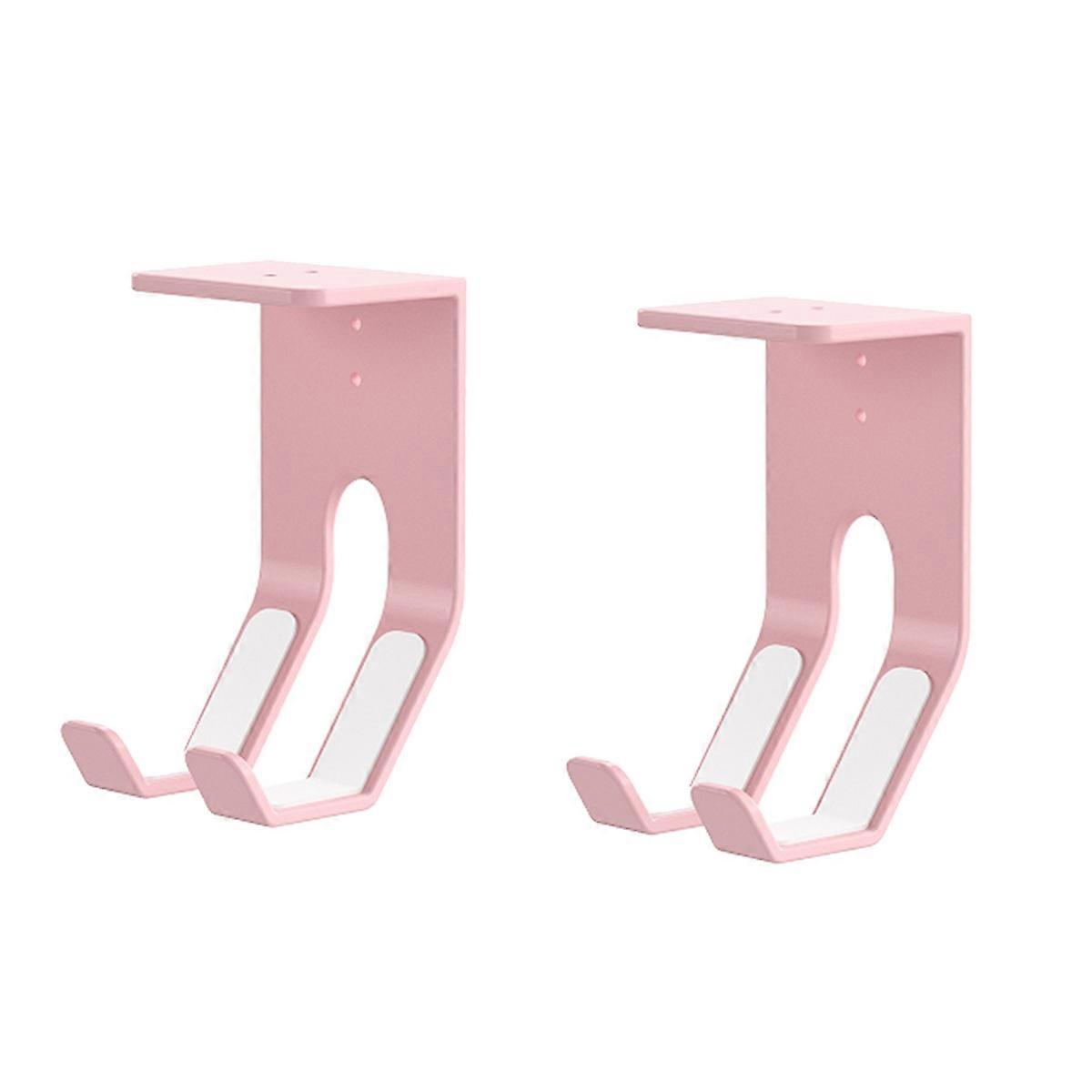 2PCS Suspended Under Table for Switch// Game Console Storage Stand Game Controller Headphone Holder NO Punching A