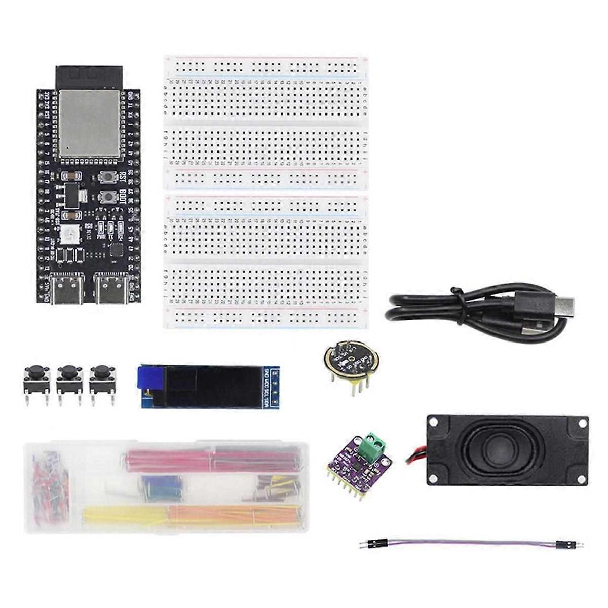 Breadboard 0.91 Inch Kit for Xiaozhi AI Voice Chatbot