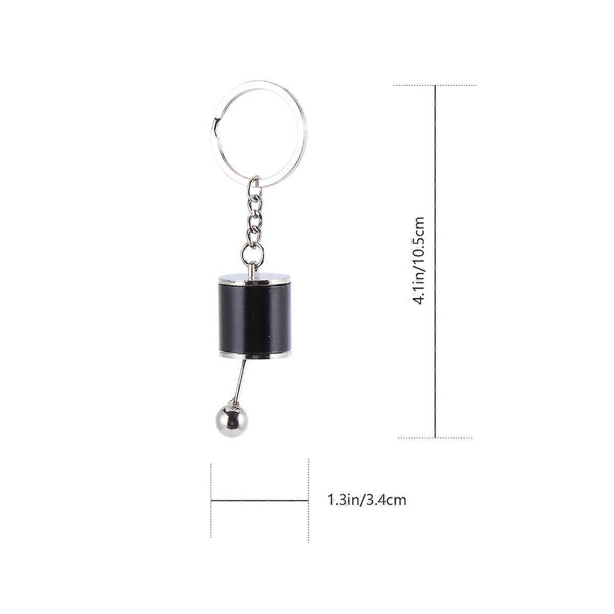 Manual Transmission Keychain Gear Stick Keychain for Decoration 2Pcs
