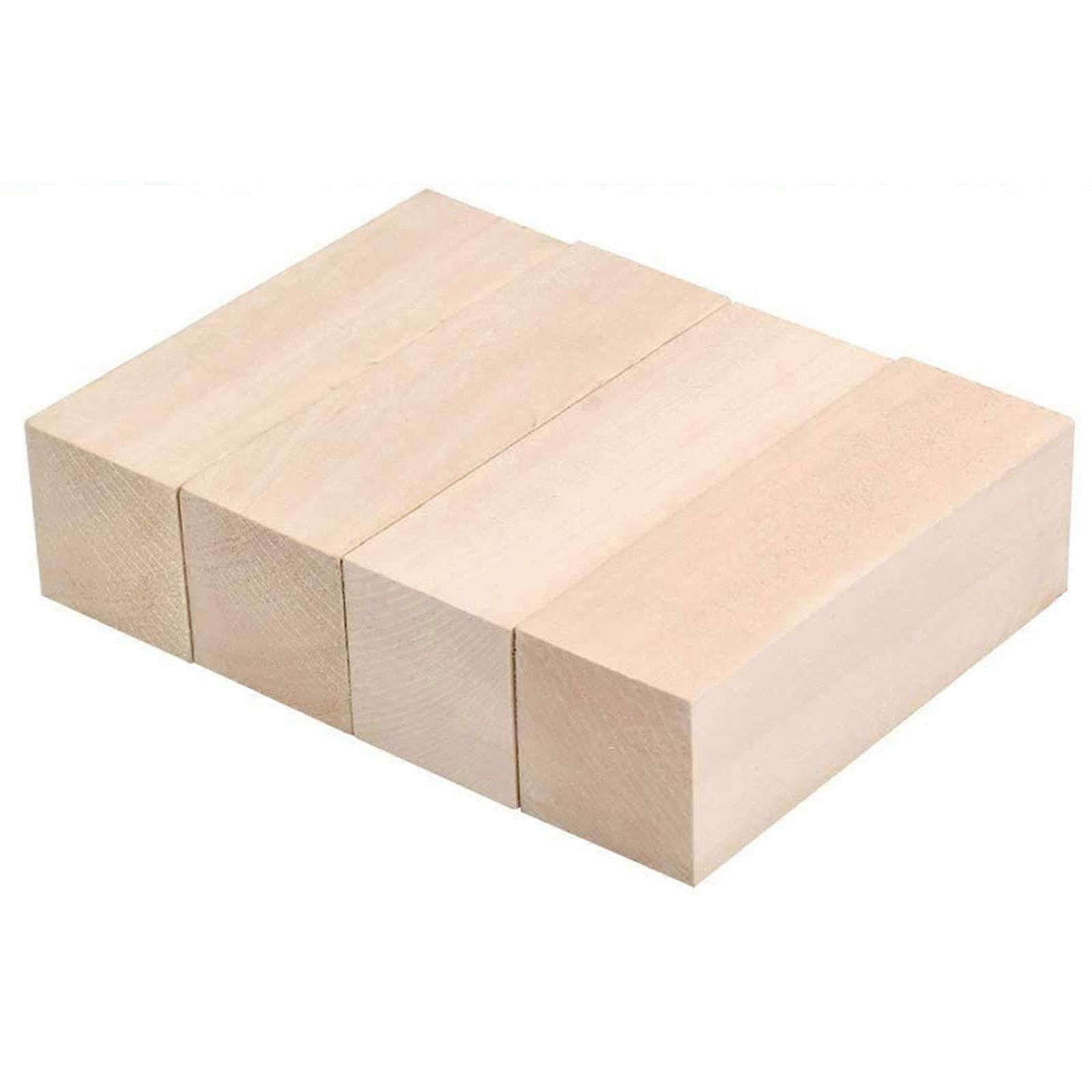 Carving Wood Blocks Whittling Wood Blocks Basswood Carving Blocks Unfinished Set for Carving Begin