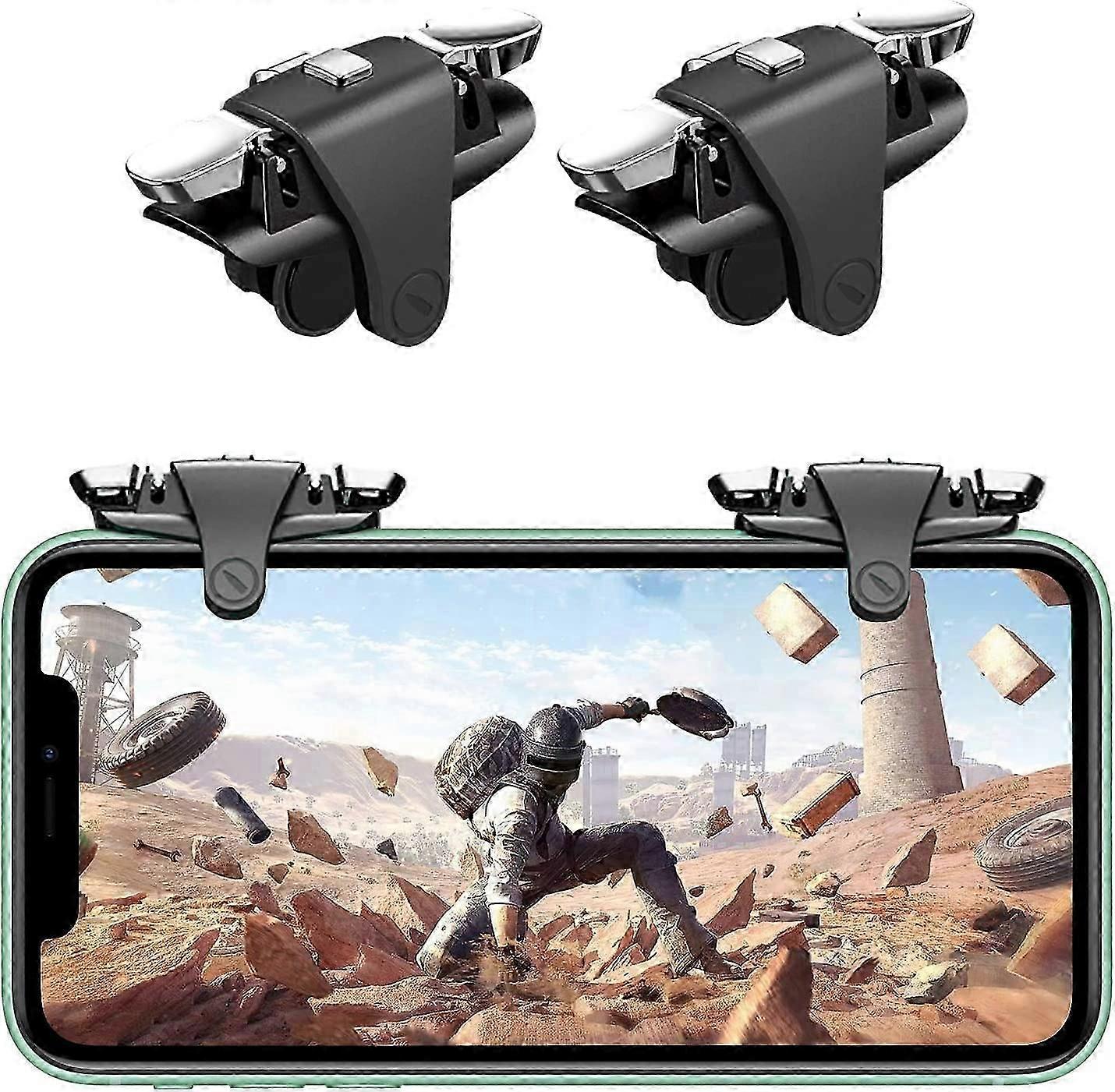 PUBG Mobile Game Controller Trigger, L1R1 Sensitive Shooting & Aiming