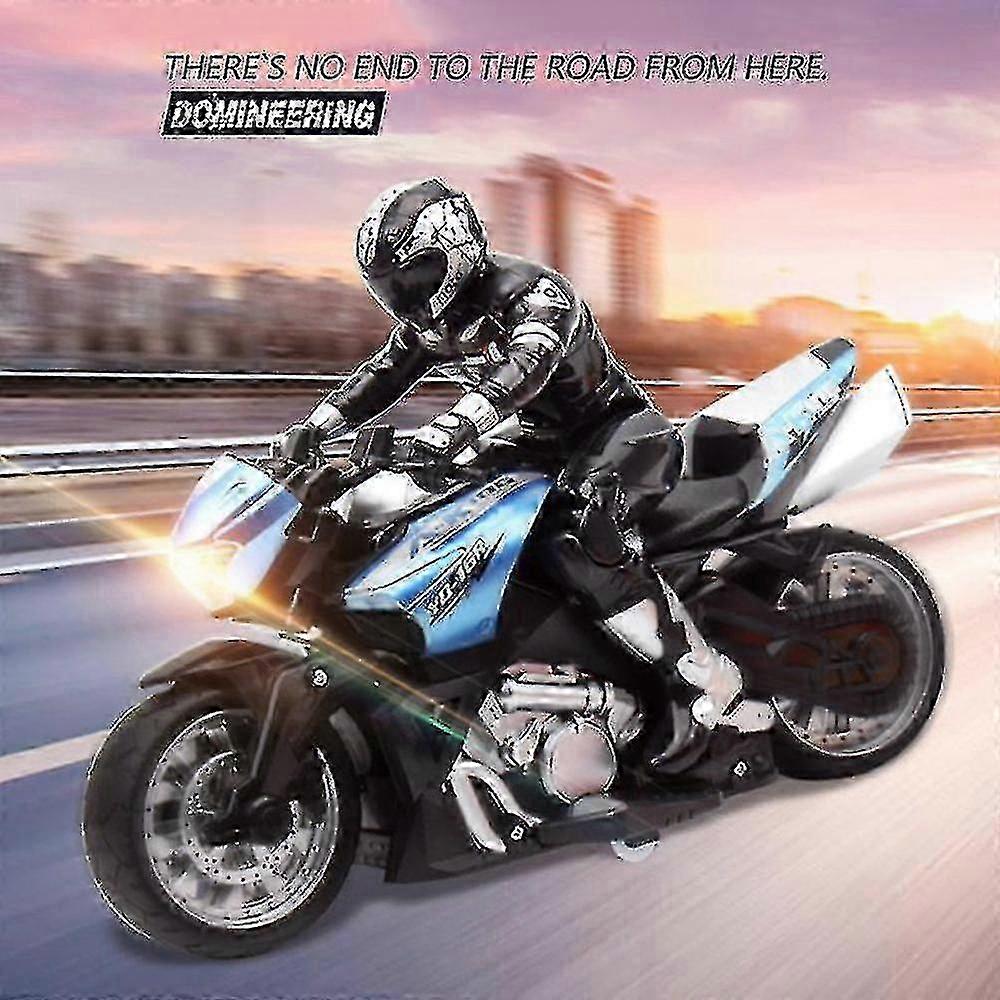 2025 Rc Car For Kids 50m Remote Control 2.4ghz High Speed Stunt Motorcycles Usb Rechargable Toy For