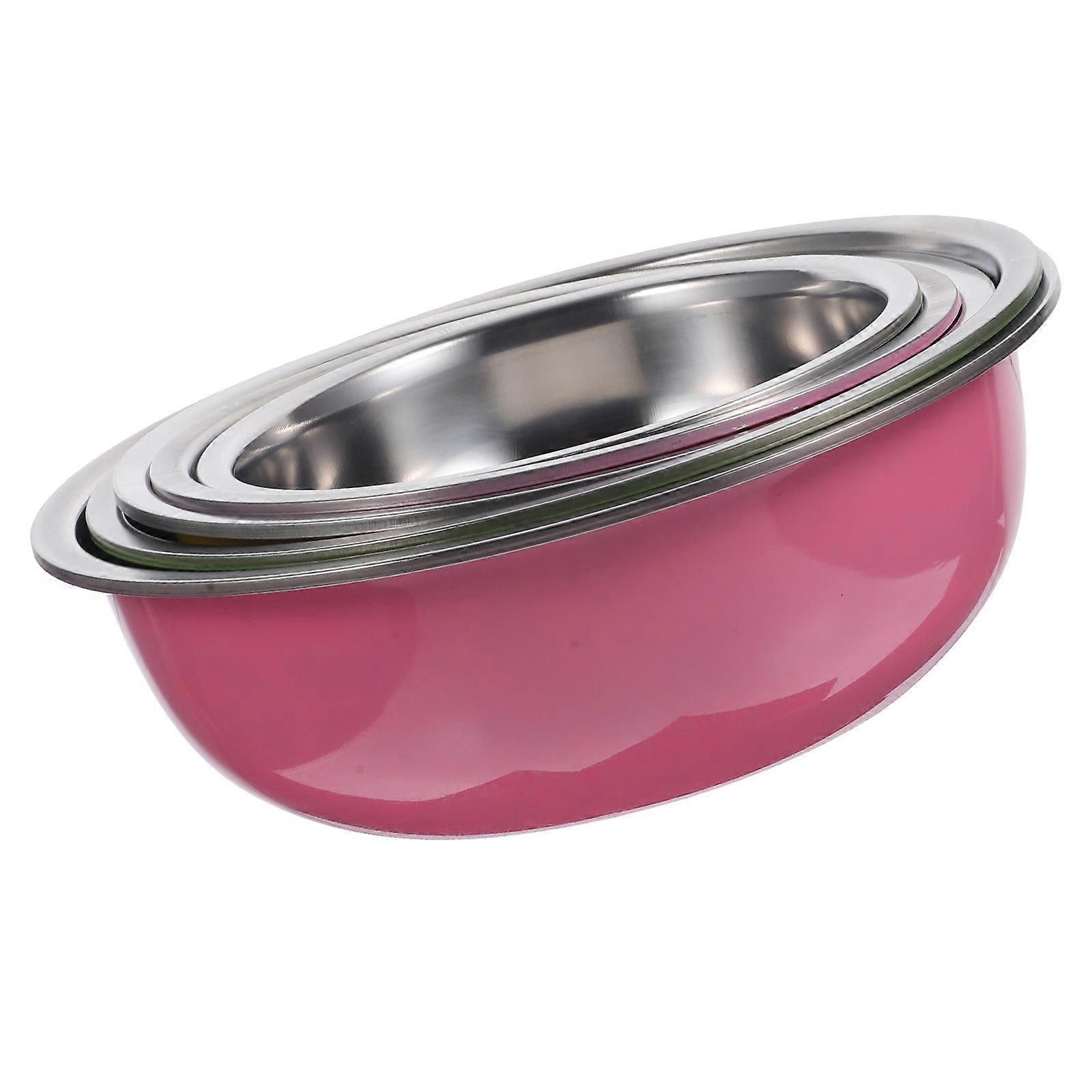 Stainless Steel Dish Bowl Thickened Basin Soup Tableware Basin Noodles Bowl