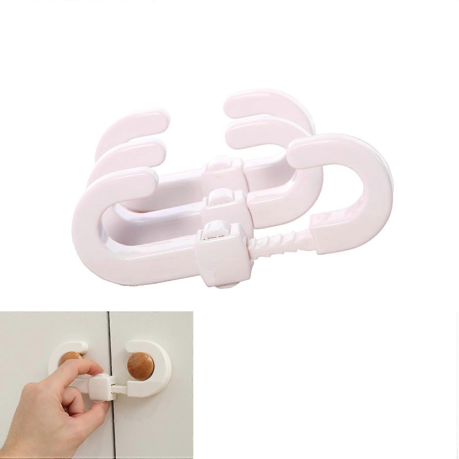 Child Proof Sliding Safety Locks - Suitable for Mushroom Knobs
