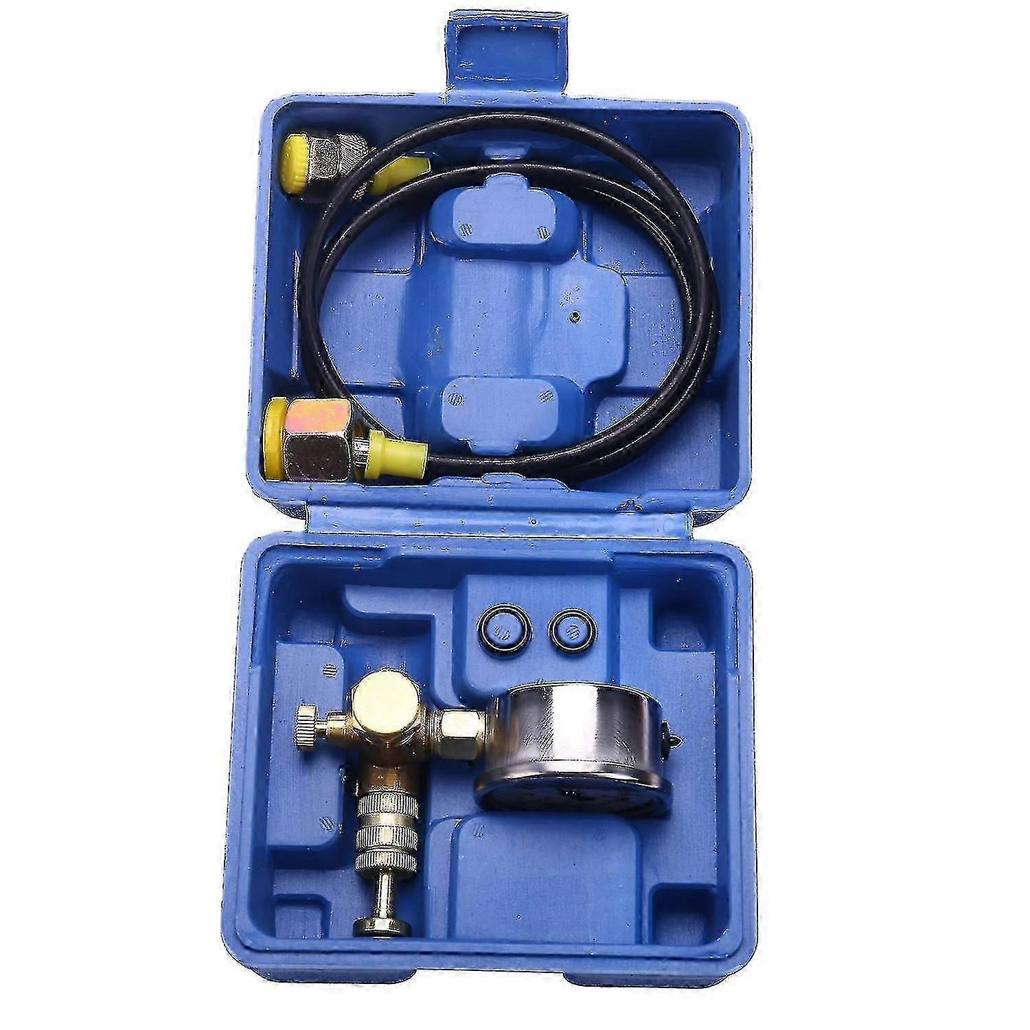 Tryckmätare Kit Kvävgaspåfyllning Hydraulisk hammarhammare Enhetsmätningstillbehör