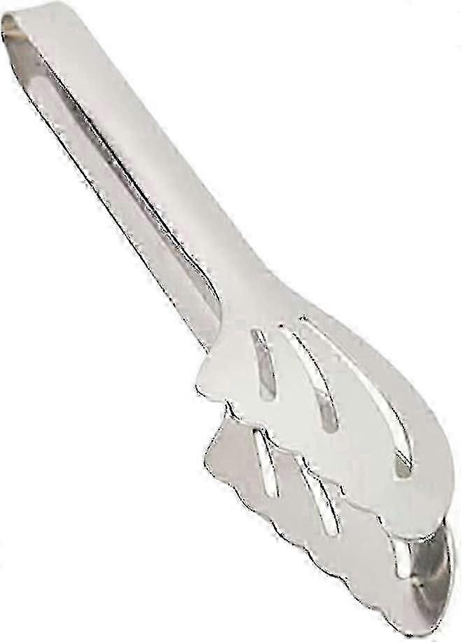 Stainless Steel Steak Tongs for BBQ, Pastry, Ice Cubes & Serving