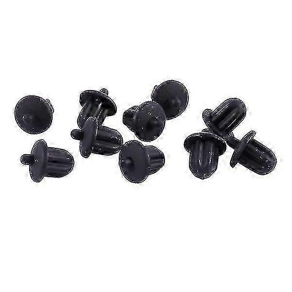 10x Black Rubber 6.35mm Audio Pc Dvd Microphone Socket Dust Cover