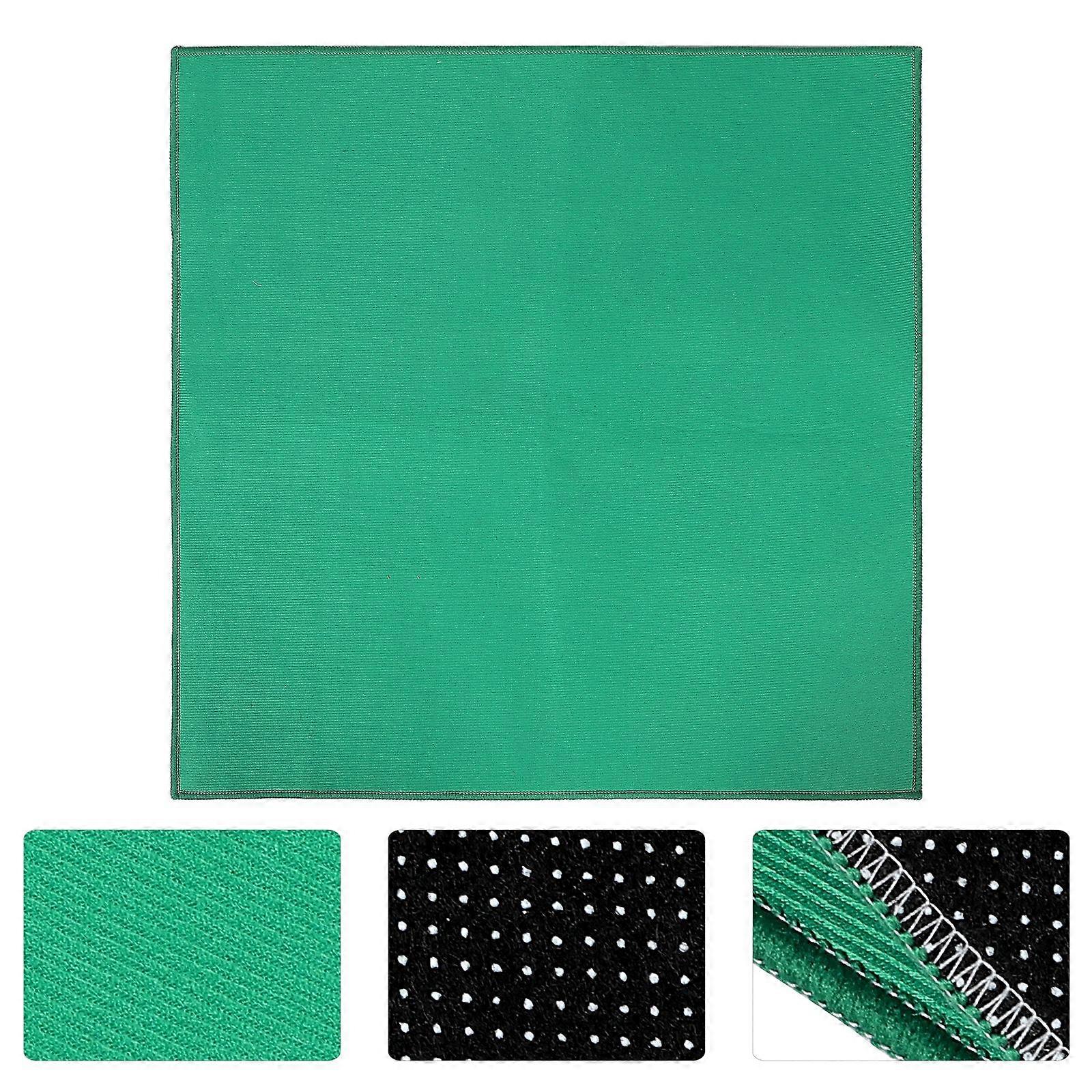 Thickened Mahjong Table Mat Square Anti-Slip Noise Reduction Game Mat For Mahjong Poker Dominoes Board Game 80x 80cm