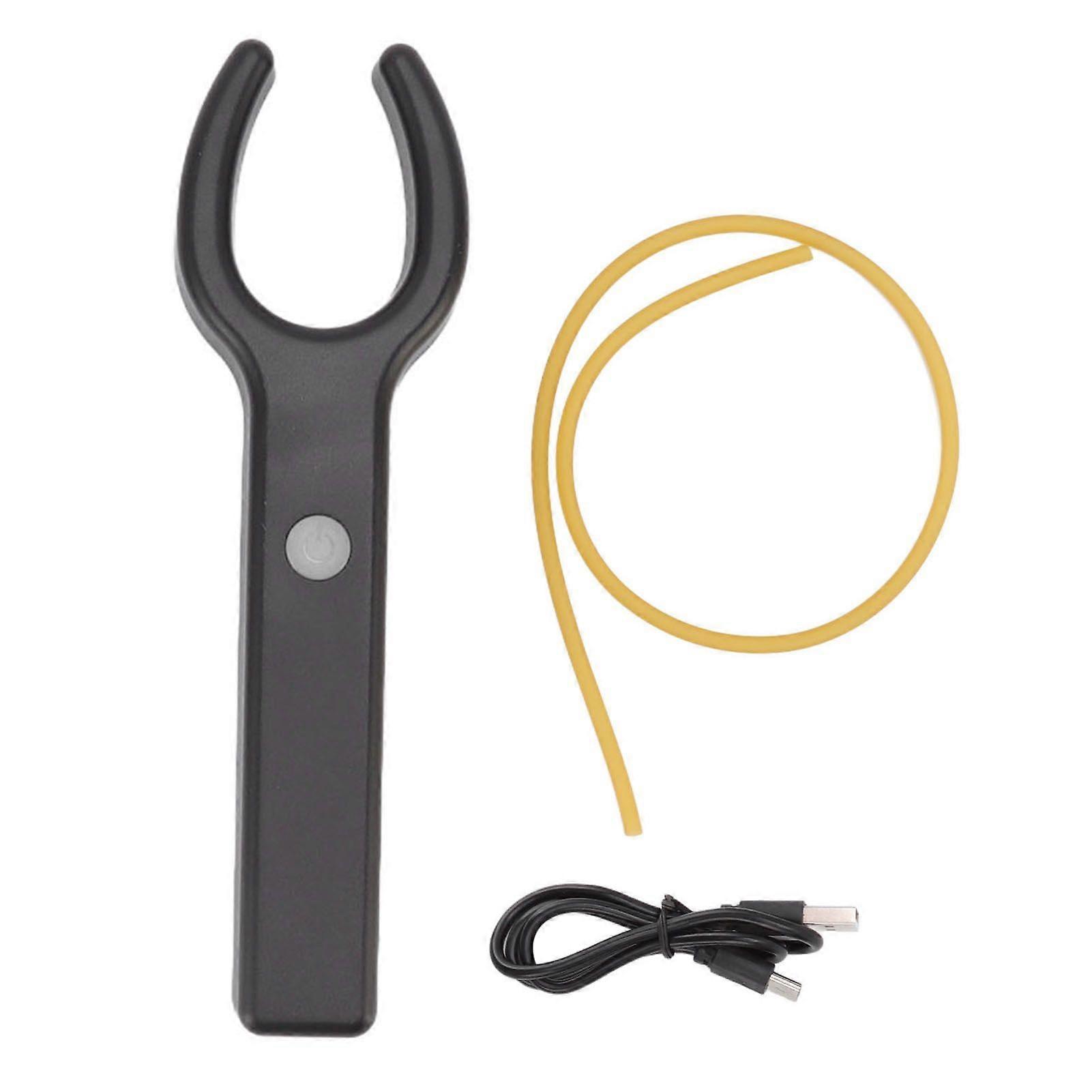 Vein Detector Infrared Handheld Vein Finder Viewer Rechargeable Infusion Vein Illumination Light with Tourniquet Auxiliary Rubber Band