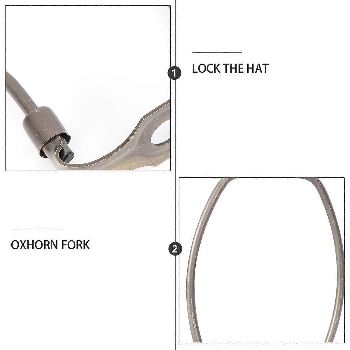Golden Lampshade Bracket for Home Use with 10Pcs Metal Horn Frame