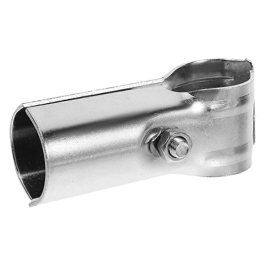Greenhouse Tube Adapter Stainless Steel Pipe Clamp Connector 2Pcs