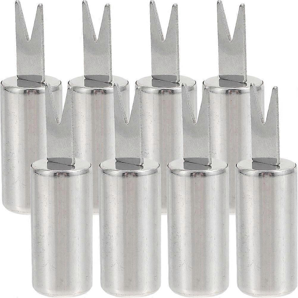 Reusable Corn Forks for Bbq and Fruit Use Stainless Steel 8Pcs Set